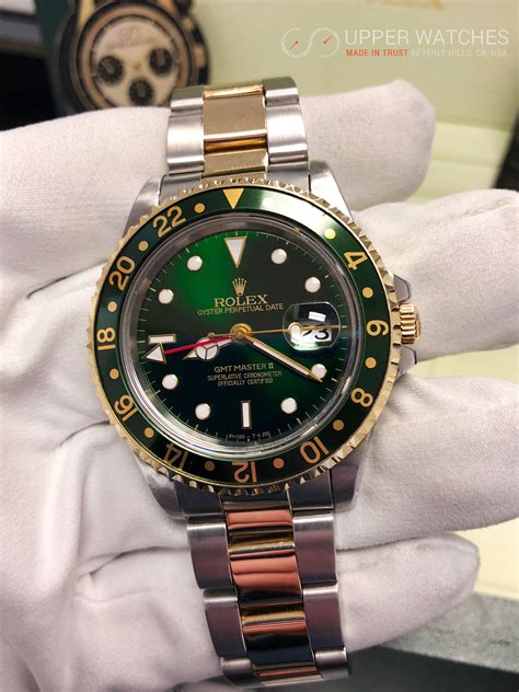 rolex-gmt-master ii 2 tone ag green|rolex perpetual gmt master ii.